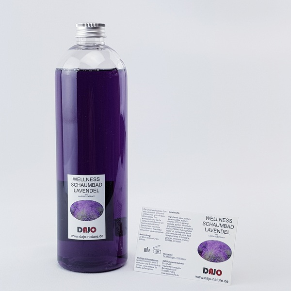 DAJO Wellness Schaumbad LAVENDEL 495 ml